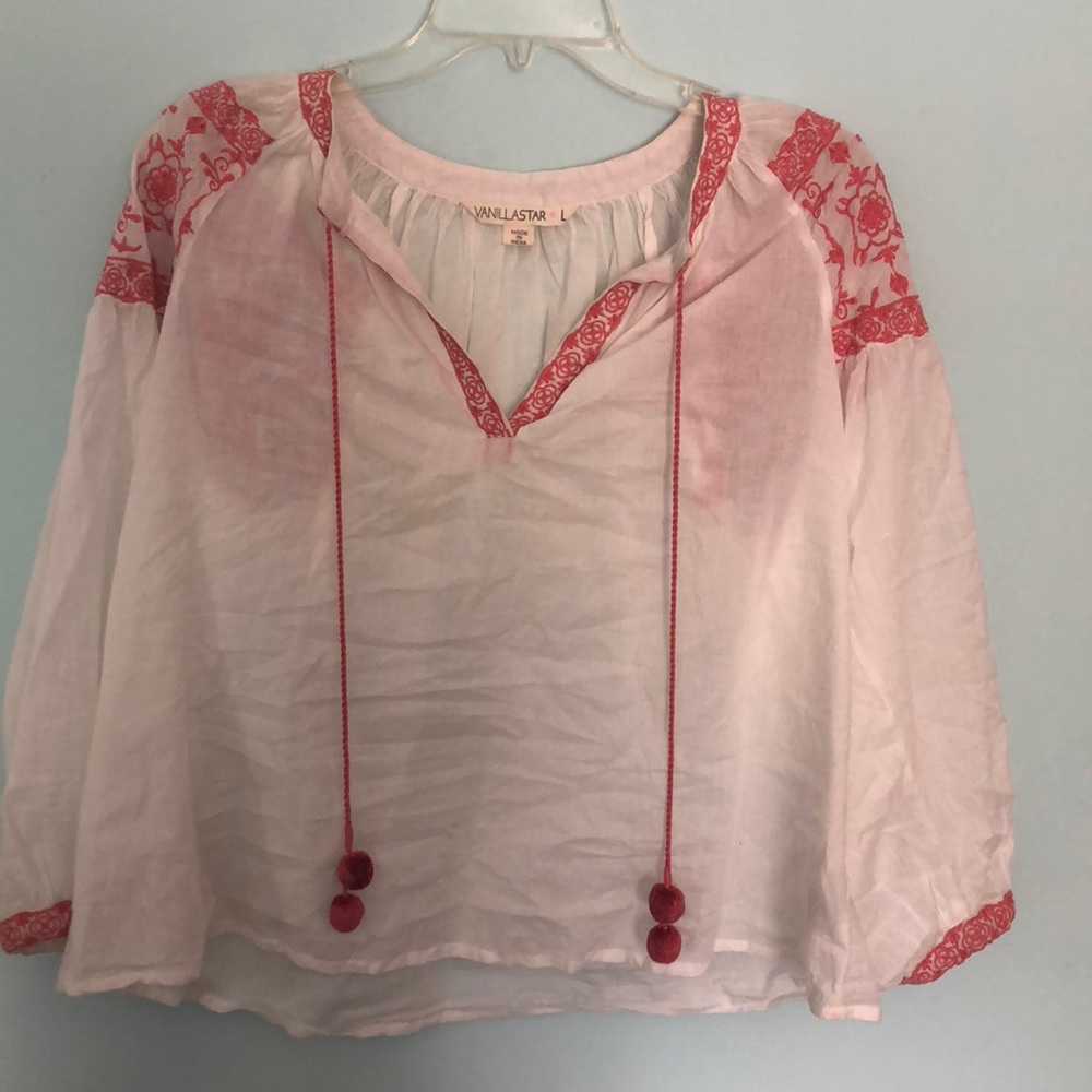 White Light and Airy Blouse